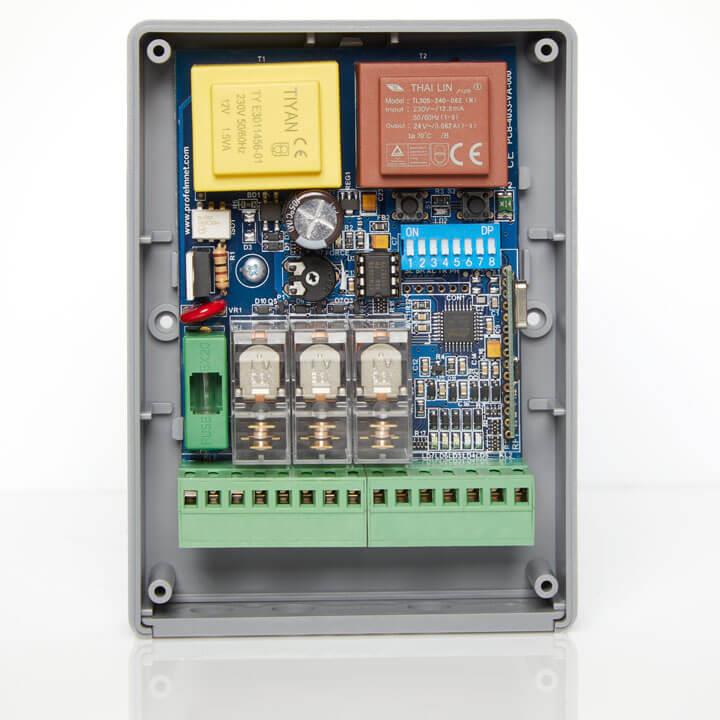 Profelmnet PS-3433 Πίνακας Ελέγχου Σταθερής Κωδικoποίησης για Μοτέρ Ανοιγόμενης-Συρόμενης Πόρτας με αργά έως 1200Watt