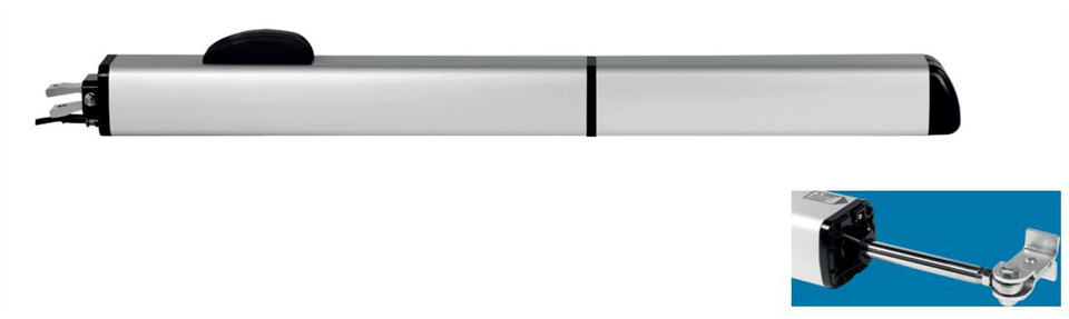 CASIT YDRA Kit Μονό για Μοτέρ υδραυλικό ανοιγόμενης πόρτας βάρους 7 μέτρα φύλλο πόρτας με με Πλακέτα και 2 Κοντρόλ