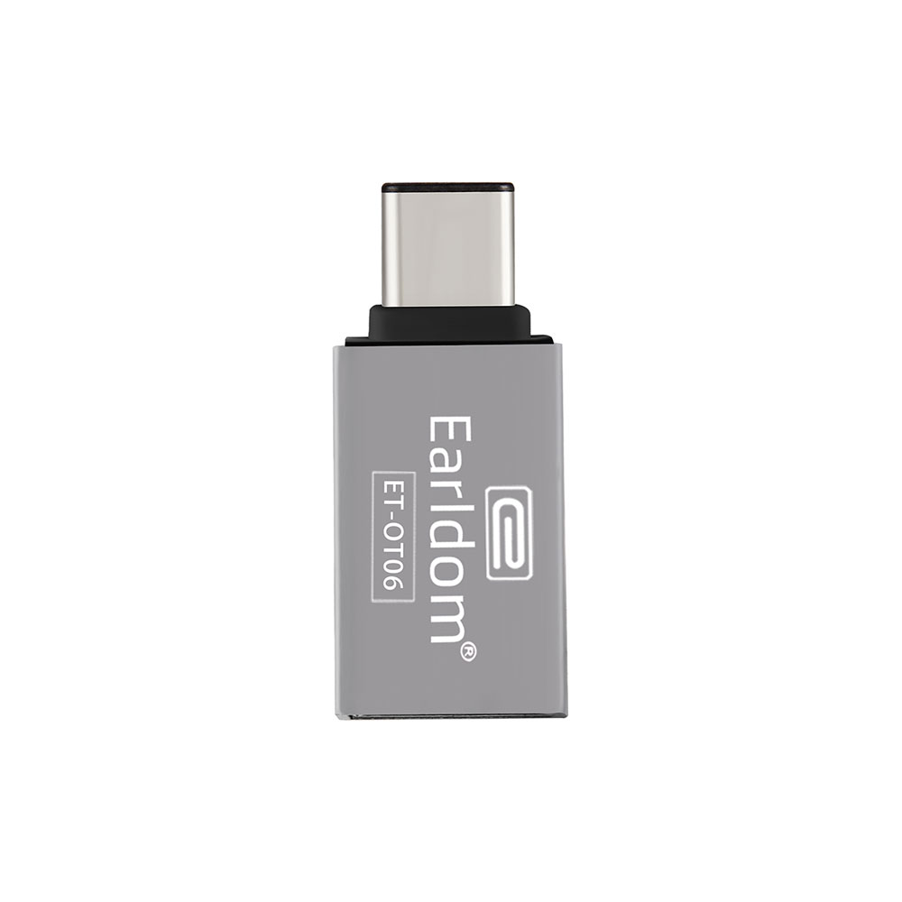 Αντάπτορας Earldom ET-OT06, USB F to Type-C OTG, Διαφορετικα Χρωματα - 40169