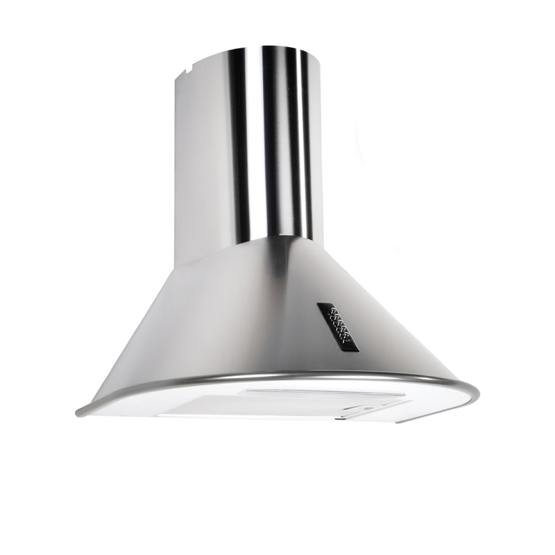  Οβάλ απορροφητήρας τύπου καμινάδας RONDO 60T INOX 