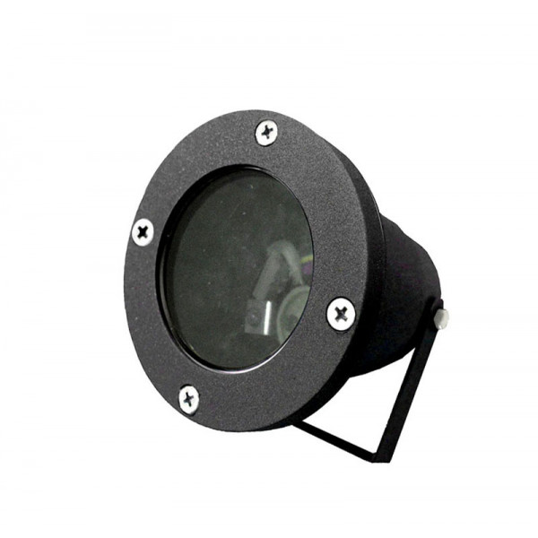 ΣΠΟΤ ΑΛΟΥΜΙΝΙΟΥ ΣΤΕΓΑΝΟ ΝΤΟΥΙ GU10 ΜΑΥΡΟ