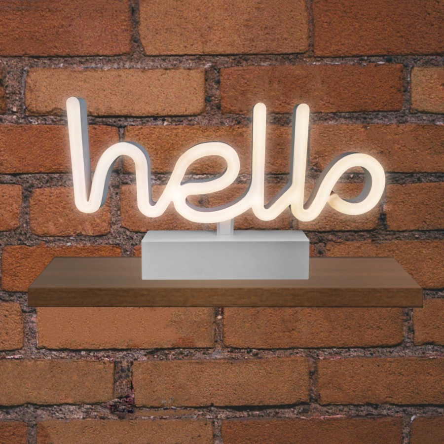 NEON LED STRIPS HELLO NEON@BASE|2*AA ΜΠΑΤΑΡΙΑ