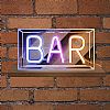 NEON LED STRIPS BAR NEON@TRANSPARENT FRAME|USB ΚΑΛΩΔΙΟ 1MT|5V