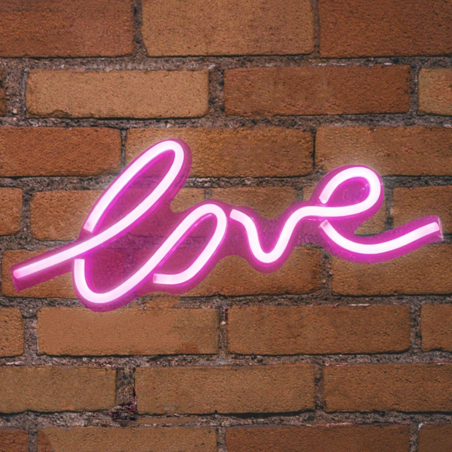 NEON LED STRIPS LOVE NEON@BACKBOARD|USB ΚΑΛΩΔΙΟ 1MT|5V