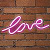 NEON LED STRIPS LOVE NEON@BACKBOARD|USB ΚΑΛΩΔΙΟ 1MT|5V