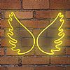 NEON LED STRIPS WINGS NEON@BACKBOARD|USB ΚΑΛΩΔΙΟ 1MT|5V