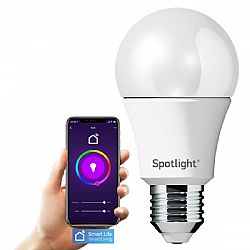 ΛΑΜΠΤΗΡAΣ LED E27 SMART WiFi 9W RGB