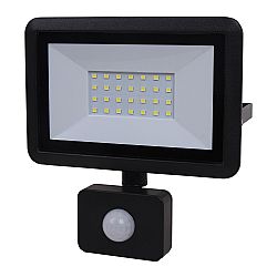 ΠΡΟΒΟΛΕΑΣ LED COM 10W ΜΑΥΡΟΣ SMD 6000K ΜΕ ΦΩΤΟΚΥΤΤΑΡΟ