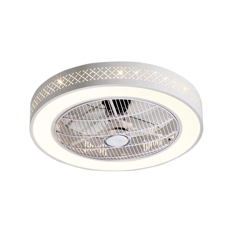 ΑΝΕΜΙΣΤΗΡΑΣ ΟΡΟΦΗΣ “BONNIE” ΛΕΥΚΟΣ 12″ 35W (ΠΛΑΙΣΙΟ Φ50)+REMOTE+44W LED LIGHT 3 CCT DIMMABLE