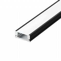 ΑΜΜΩΔΕΣ ΜΑΥΡΟ MINI ΠΡΟΦΙΛ ΑΛΟΥΜΙΝΙΟΥ P109B ΜΕ ΟΠΑΛ