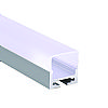 PEND ALUMINUM PROFILE WITH OPAL PC DIFFUSER 2m/pc