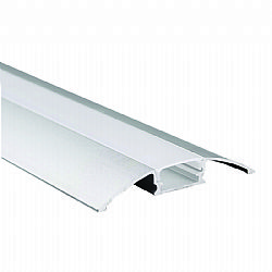 2WING ALUMINUM PROFILE WITH OPAL PC DIFFUSER 2m/pc