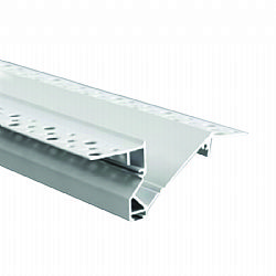 SLID TRIMLESS WHITE ALUMINUM PROFILE WITH OPAL PC DIFFUSER