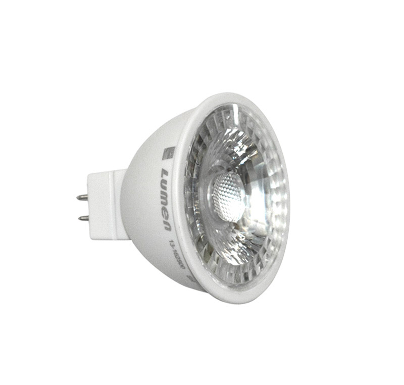 LED MR16 ΛΕΥΚΟ 5W 12VAC/DC 30° ΘΕΡΜΟ
