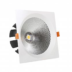 Τετράγωνο Led COB 30watt Φυσικό λευκό