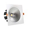 Τετράγωνο Led COB 30watt Φυσικό λευκό