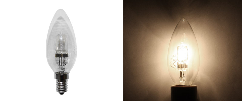 ΛΑΜΠΑ ΑΛΟΓΟΝΟΥ ΚΕΡΑΚΙ ECO Ε14 230V 18W ΔΙΑΦΑΝΗ