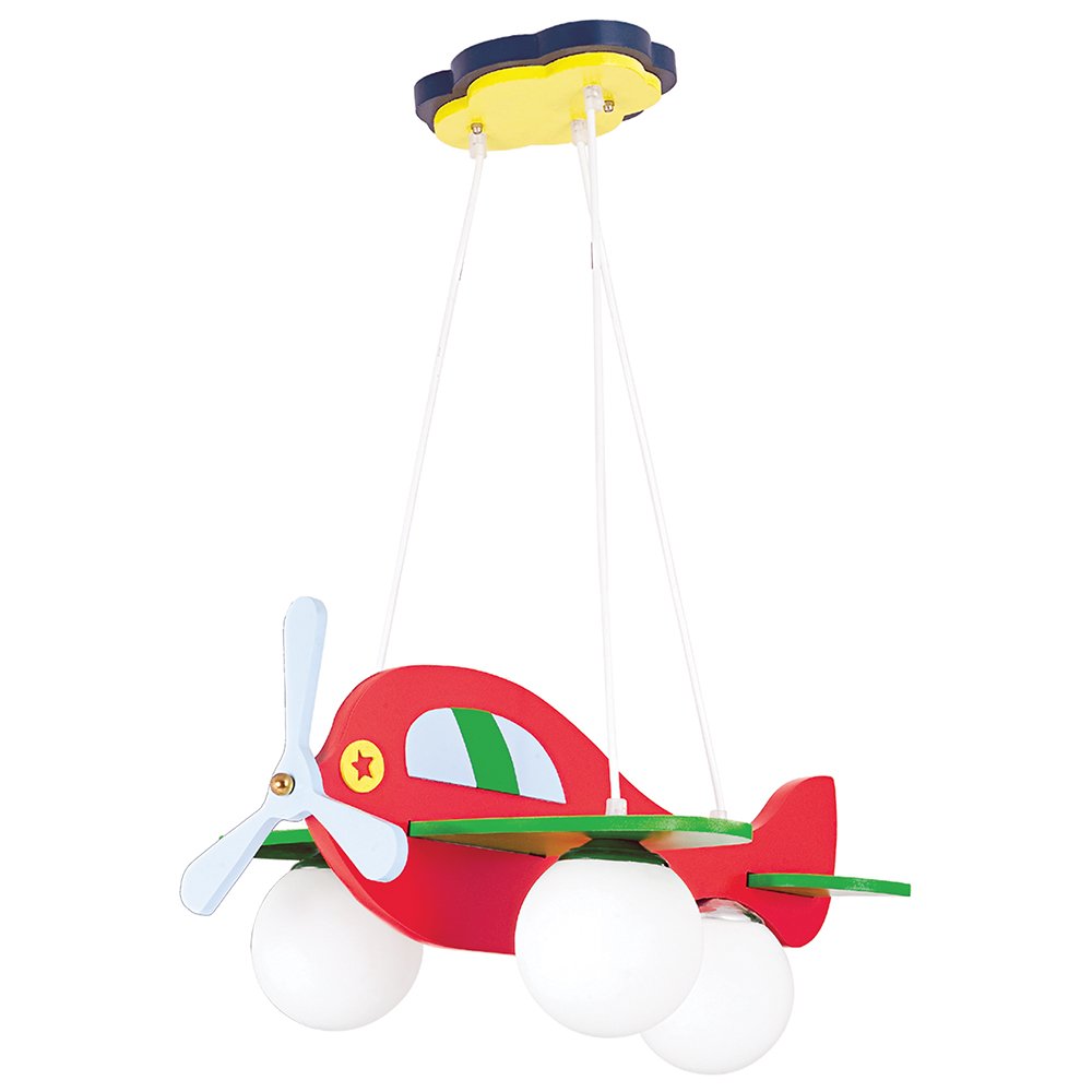 CL 4304 ΠΑΙΔΙΚΟ ΑΕΡΟΠΛΑΝΑΚΙ ΚΟΚΚΙΝΟ 3ΧΕ27