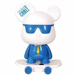 CL 4006 BL ΑΡΚΟΥΔΑΚΙ ΜΠΛΕ ΓΥΑΛΙΑ SKATE